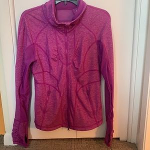 Zip up work out jacket